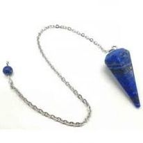 PENDULE LAPIS LAZULI FORME CÔNE