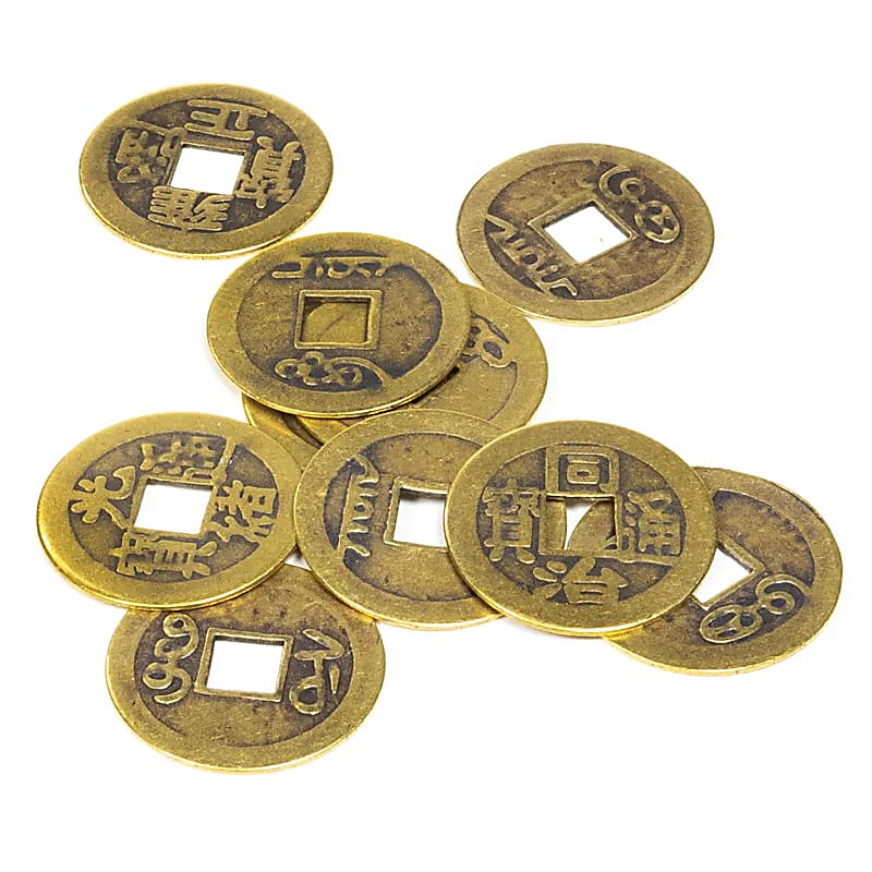 PIÈCES PORTE BONHEUR CHINOISES