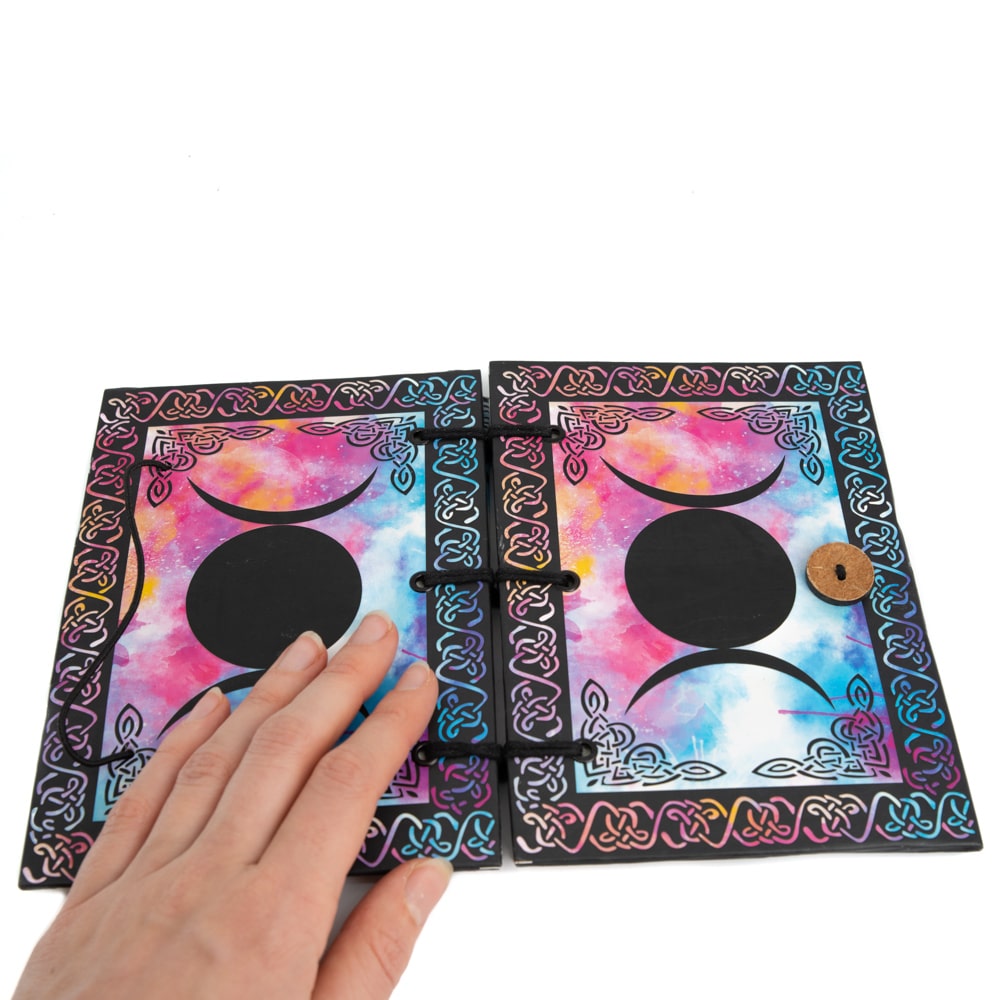 CARNET DE NOTES MANIFESTATION TRIPLE LUNE 100% NATUREL