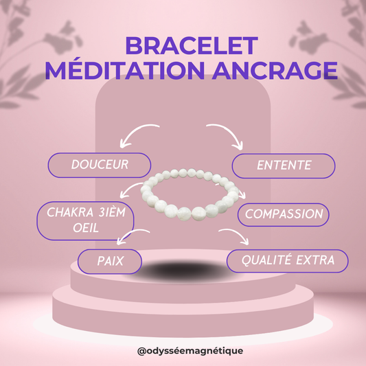 BRACELET MÉDITATION ANCRAGE (H/F)