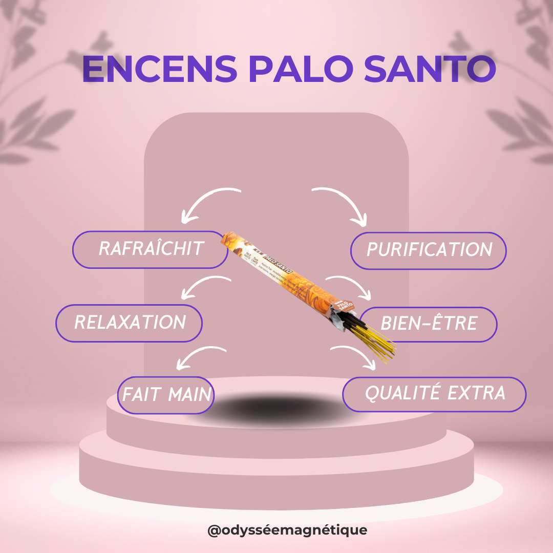ENCENS BÂTONNETS PALO SANTO X20