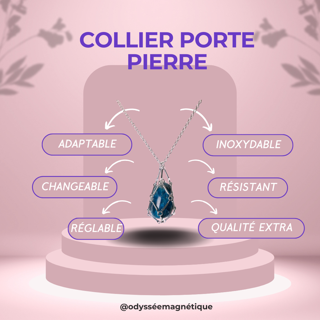 COLLIER PORTE PIERRE