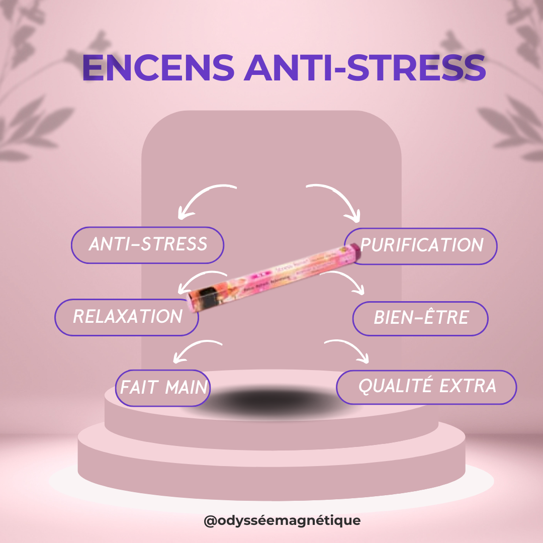 ENCENS BÂTONNETS ANTI-STRESS X20