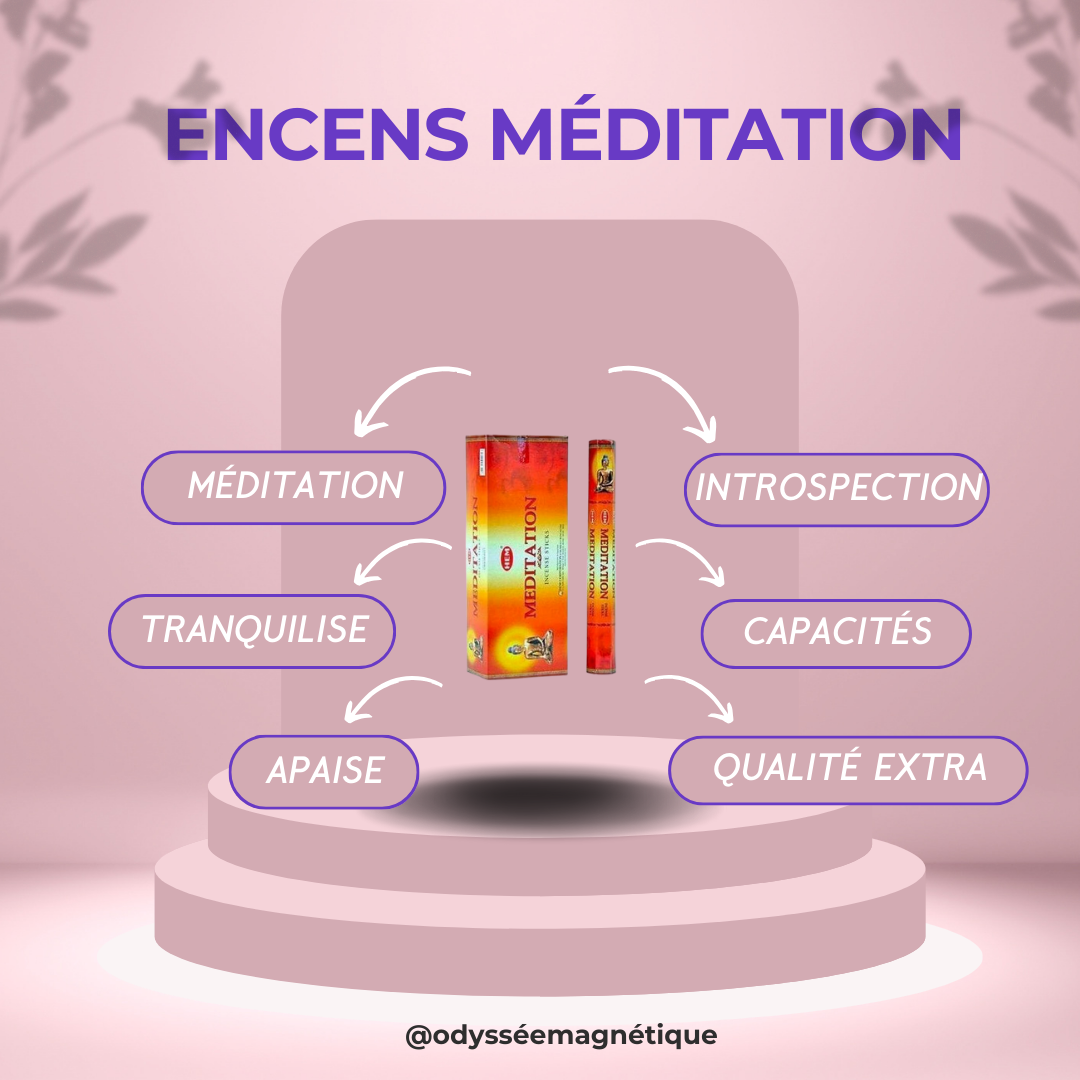 ENCENS BÂTONNETS MÉDITATION