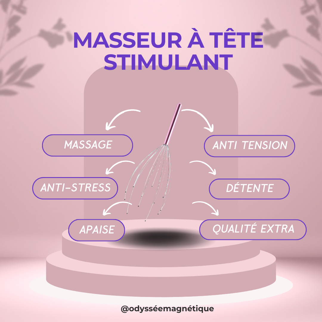 MASSEUR TÊTE RELAXANT