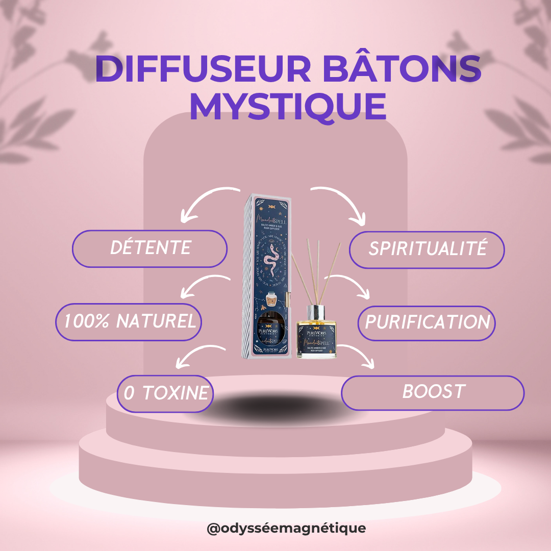 DIFFUSEUR BÂTONS MYSTIQUE