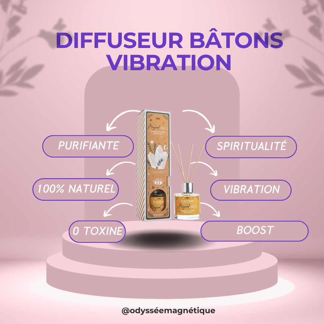 DIFFUSEUR BÂTONS VIBRATION