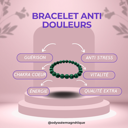 BRACELET ANTI DOULEURS PHYSIQUES (H/F)