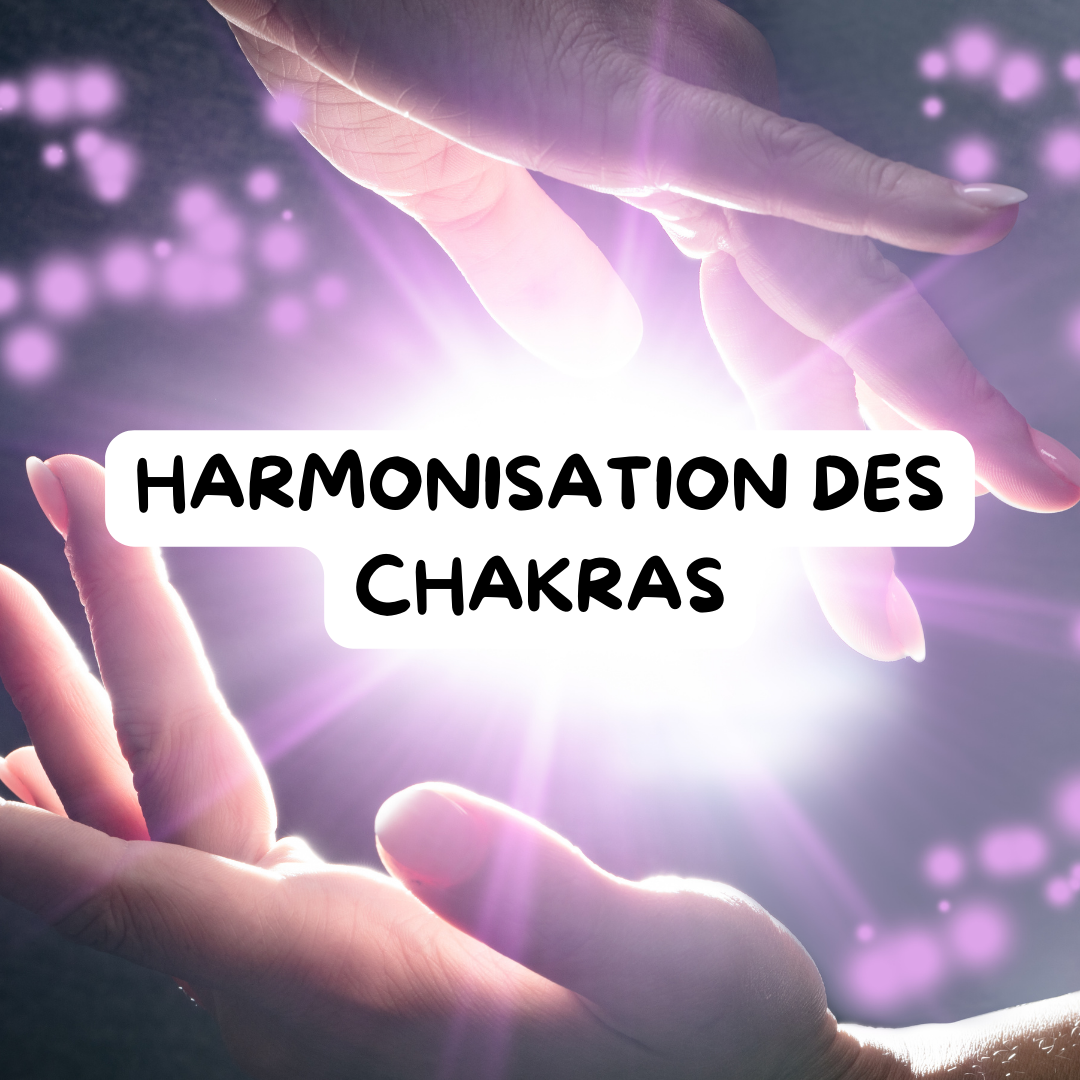 HARMONISATION CHAKRAS + TAUX VIBRATOIRE + VITALITÉ AU PENDULE