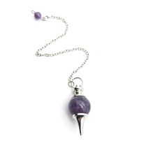 PENDULE AMÉTHYSTE FORME BOULE