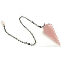 PENDULE QUARTZ ROSE FORME CÔNE