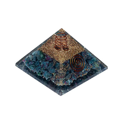 ORGONITE CYANITE TAILLE SUPÉRIEUR
