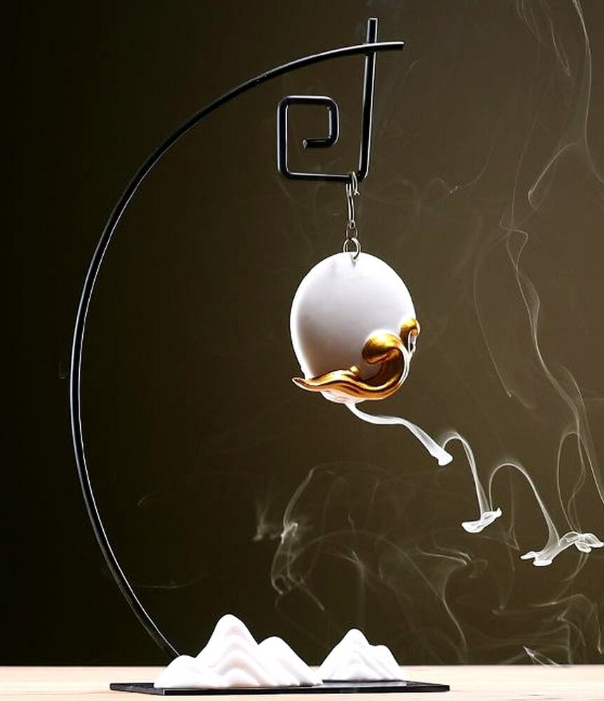 BRÛLE ENCENS REFOULEMENT OEUF DIVIN 32 CM