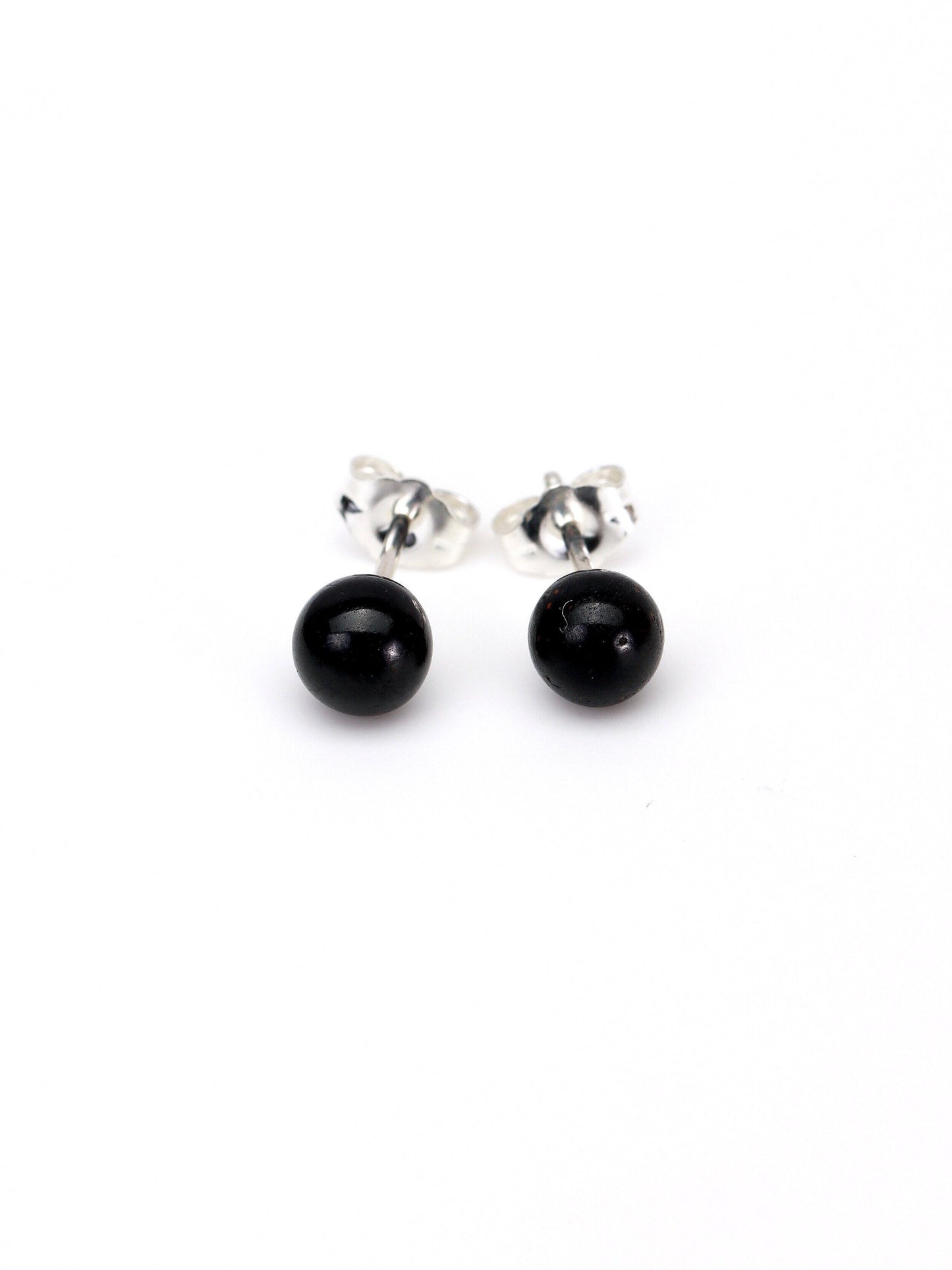 BOUCLE D'OREILLE PERLE TOURMALINE NATURELLE