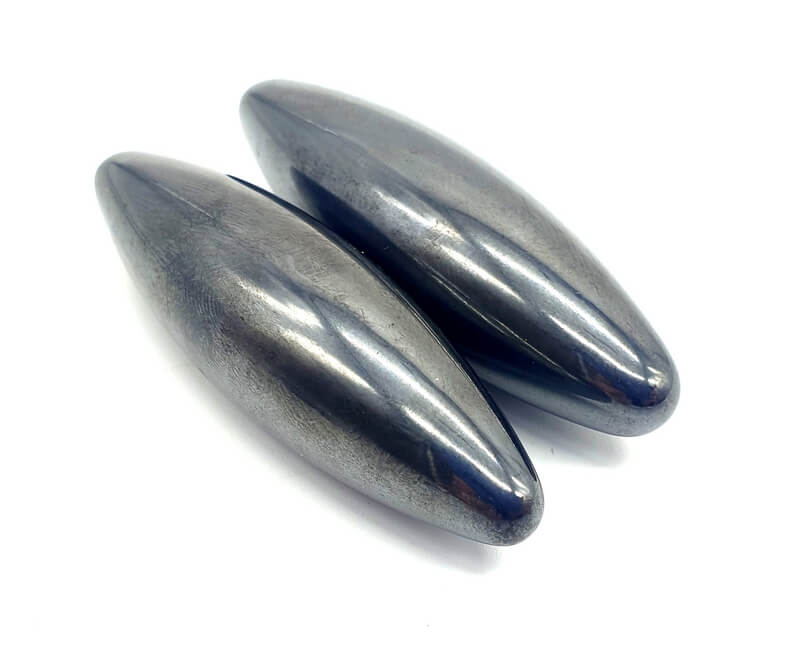 POWER MAGNET GRAND HÉMATITE TITANE OVALE