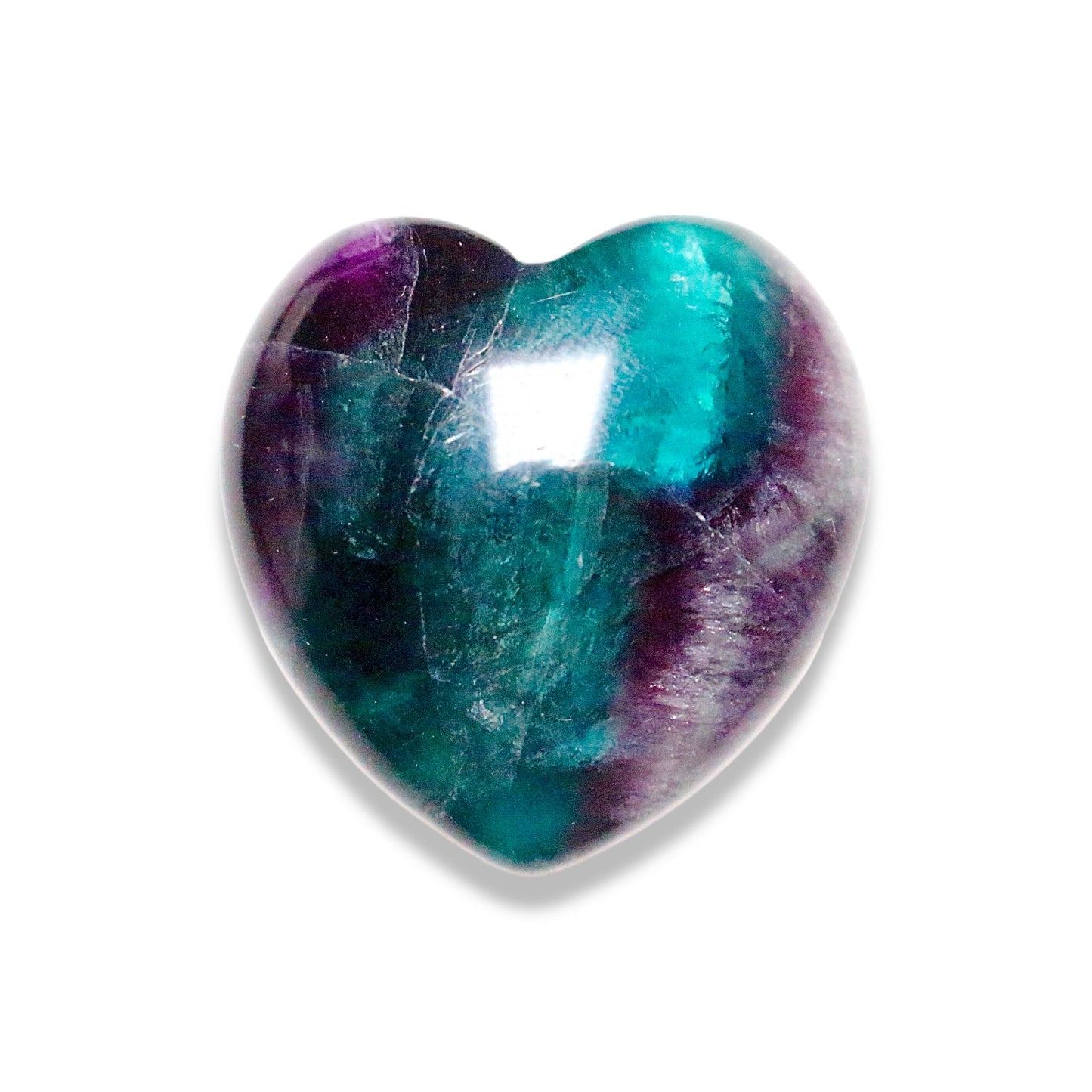 COEUR FLUORINE MULTICOLORE NATURELLE
