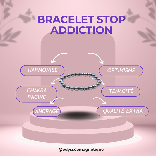BRACELET STOP ADDICTION (H/F)
