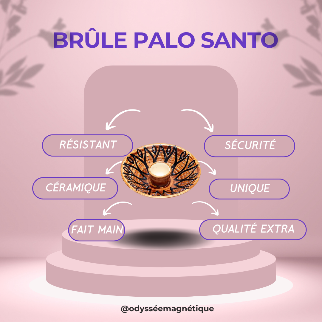 BRÛLE PALO SANTO CÉRAMIQUE