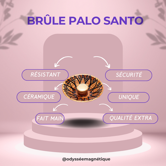 BRÛLE PALO SANTO CÉRAMIQUE