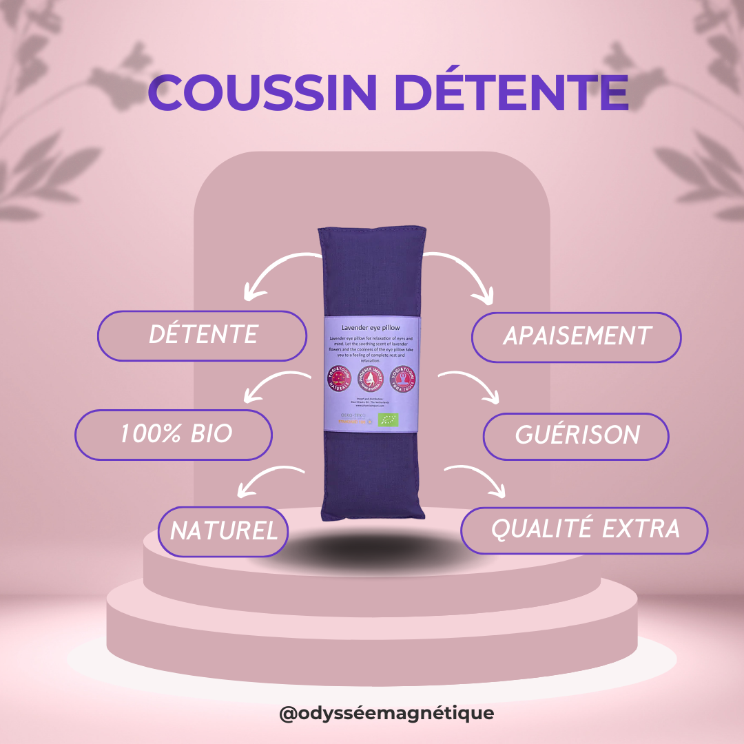 COUSSIN YEUX DÉTENTE