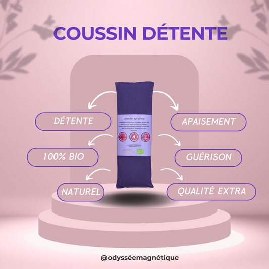 COUSSIN YEUX DÉTENTE