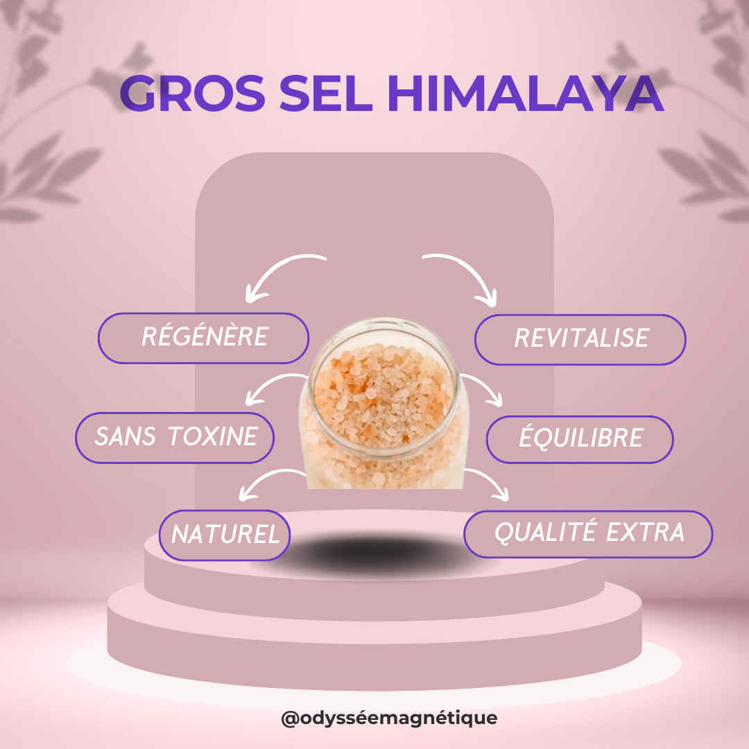 GROS SEL HIMALAYA ROSE 250 GR