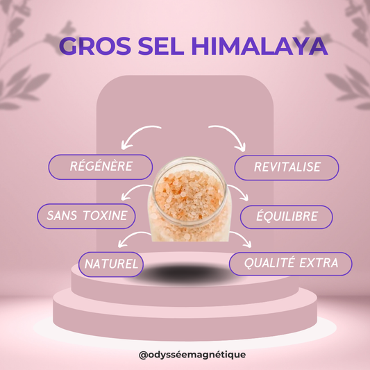 GROS SEL HIMALAYA ROSE 250 GR