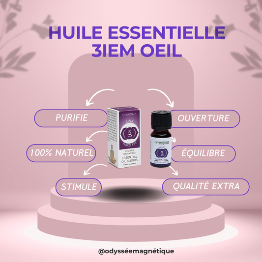HUILE ESSENTIELLE PURIFIANTE CHAKRA 3IÈM OEIL