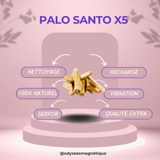 PALO SANTO NATURELLE DU PÉROU LOT 5