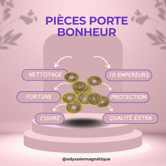 PIÈCES PORTE BONHEUR CHINOISES