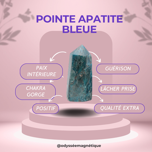POINTES APATITE QUALITÉ SUPÉRIEURE