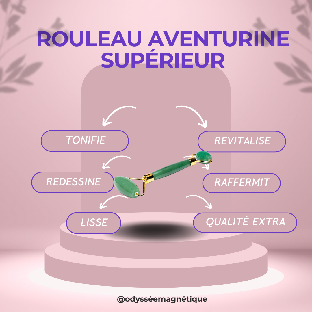 ROULEAU AVENTURINE VERTE SUPÉRIEURE