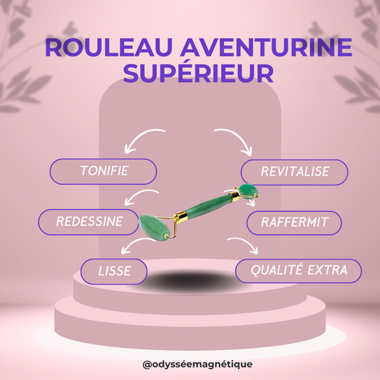 ROULEAU AVENTURINE VERTE SUPÉRIEURE