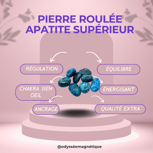 PIERRE ROULÉE APATITE