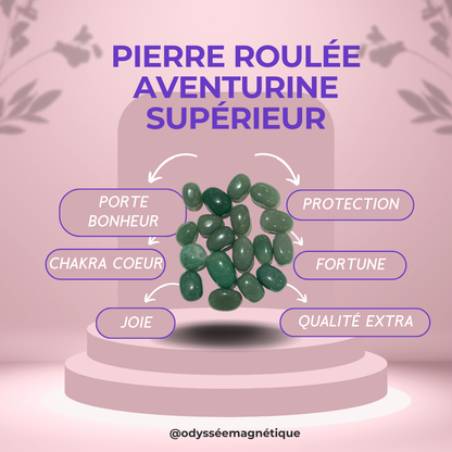 PIERRE ROULÉE AVENTURINE VERTE