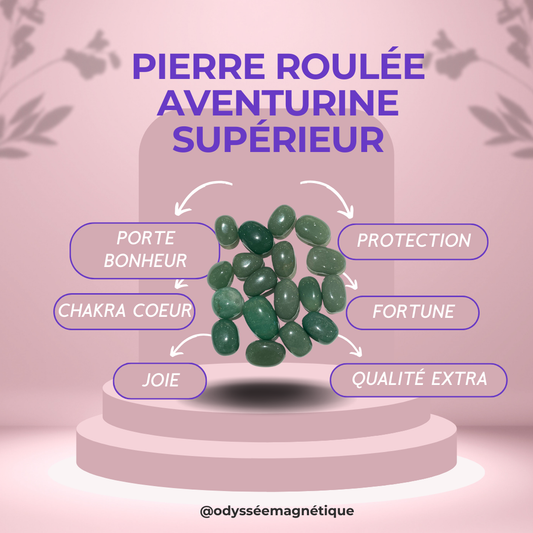 PIERRE ROULÉE AVENTURINE VERTE