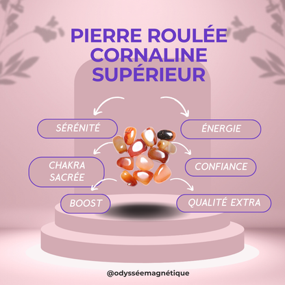 PIERRE ROULÉE CORNALINE