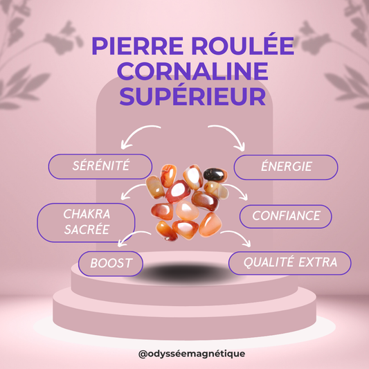 PIERRE ROULÉE CORNALINE