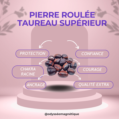 PIERRE ROULÉE OEIL TAUREAU