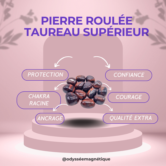 PIERRE ROULÉE OEIL TAUREAU