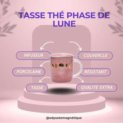 TASSE À THÉ PHASES DE LUNE