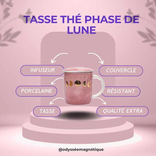 TASSE À THÉ PHASES DE LUNE