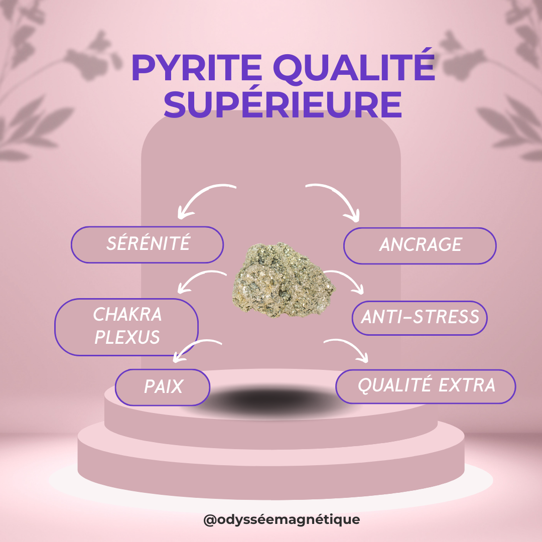 PYRITE QUALITÉ SUPÉRIEURE