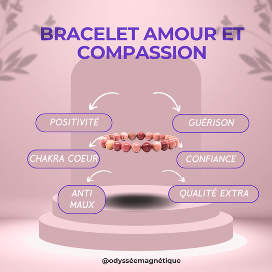 BRACELET AMOUR ET COMPASSION (H/F)