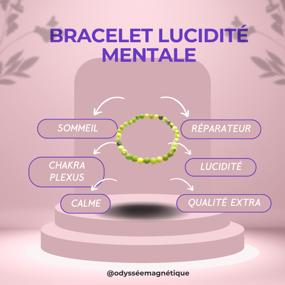 BRACELET LUCIDITÉ MENTALE (H/F)