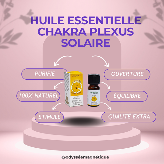 HUILE ESSENTIELLE PURIFIANTE CHAKRA PLEXUS SOLAIRE
