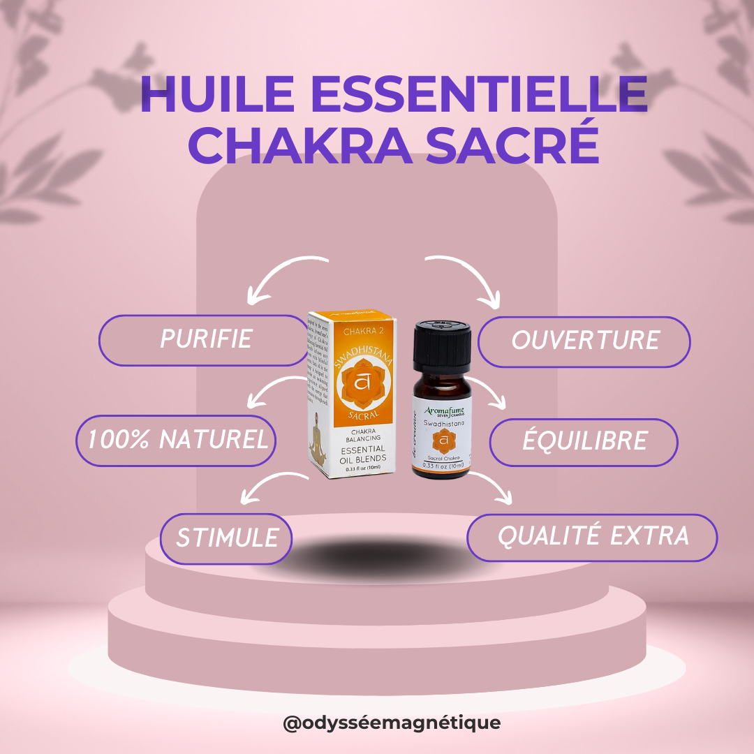 HUILE ESSENTIELLE PURIFIANTE CHAKRA SACRÉ