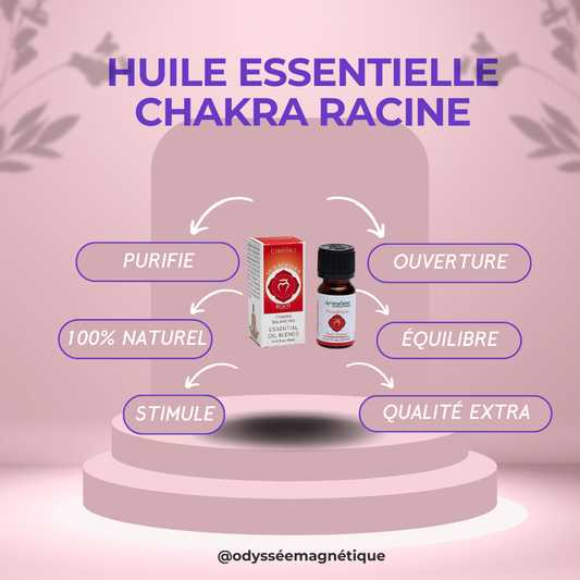 HUILE ESSENTIELLE PURIFIANTE CHAKRA RACINE