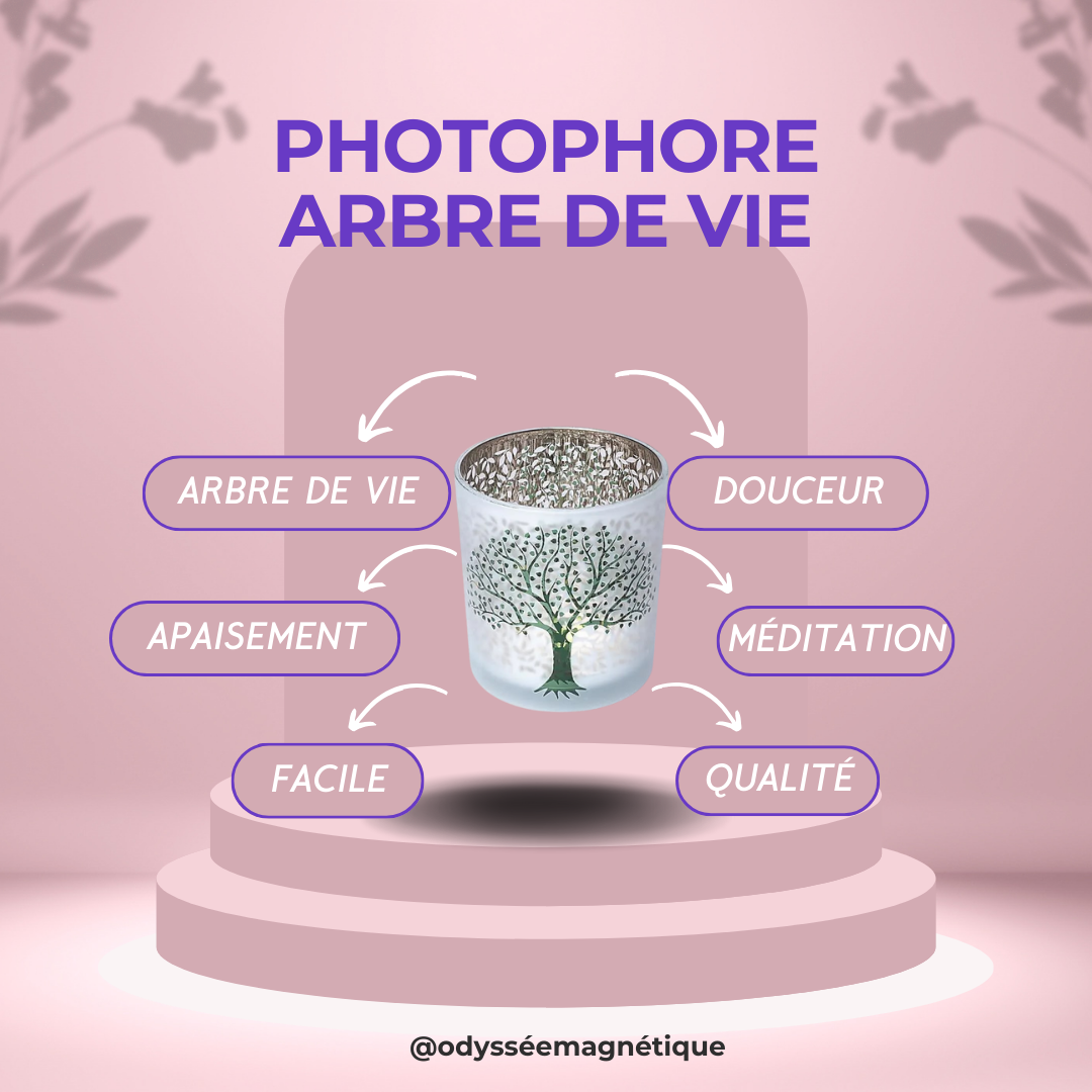 PHOTOPHORE ARBRE DE VIE