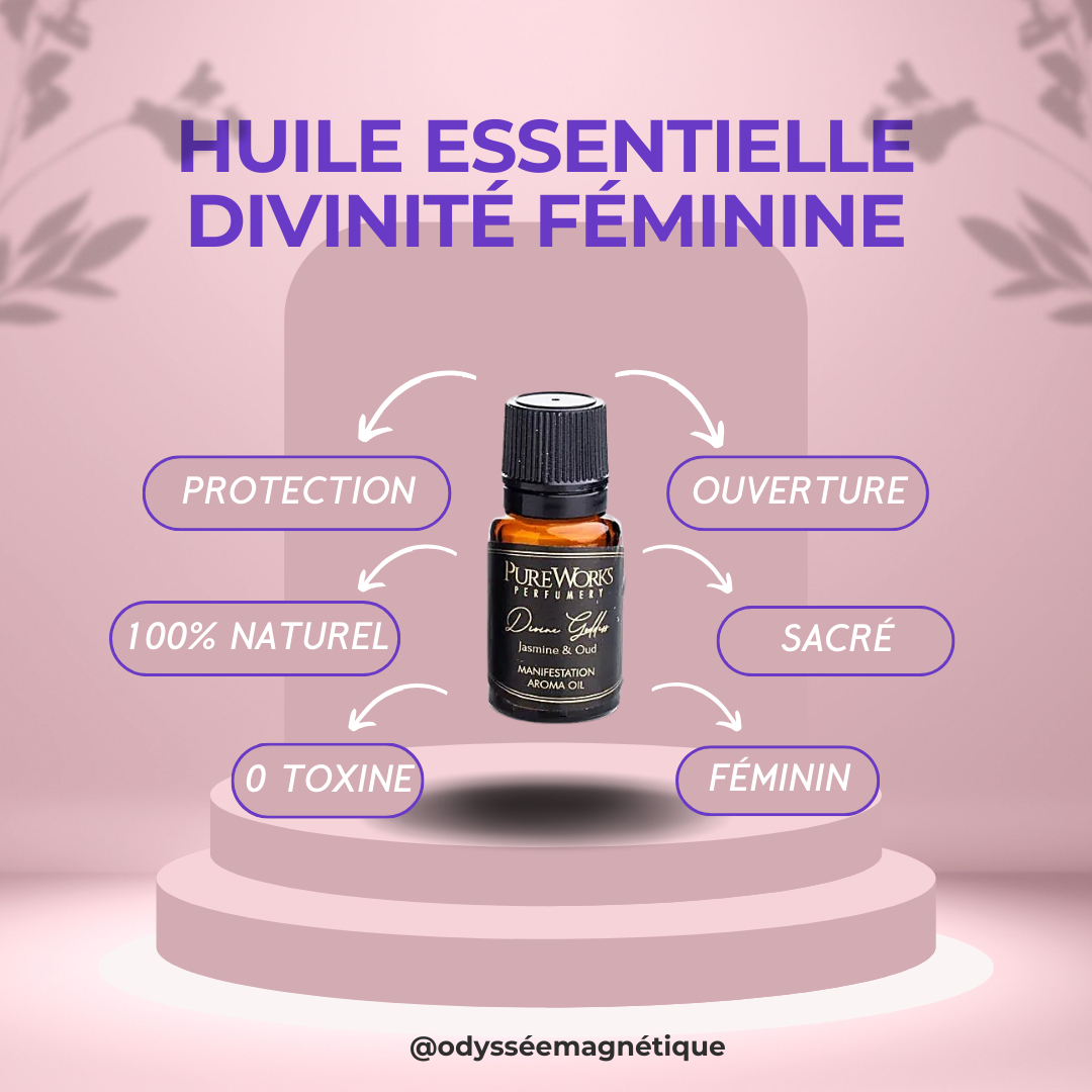 HUILE ESSENTIELLE DIVINITÉ FÉMININE